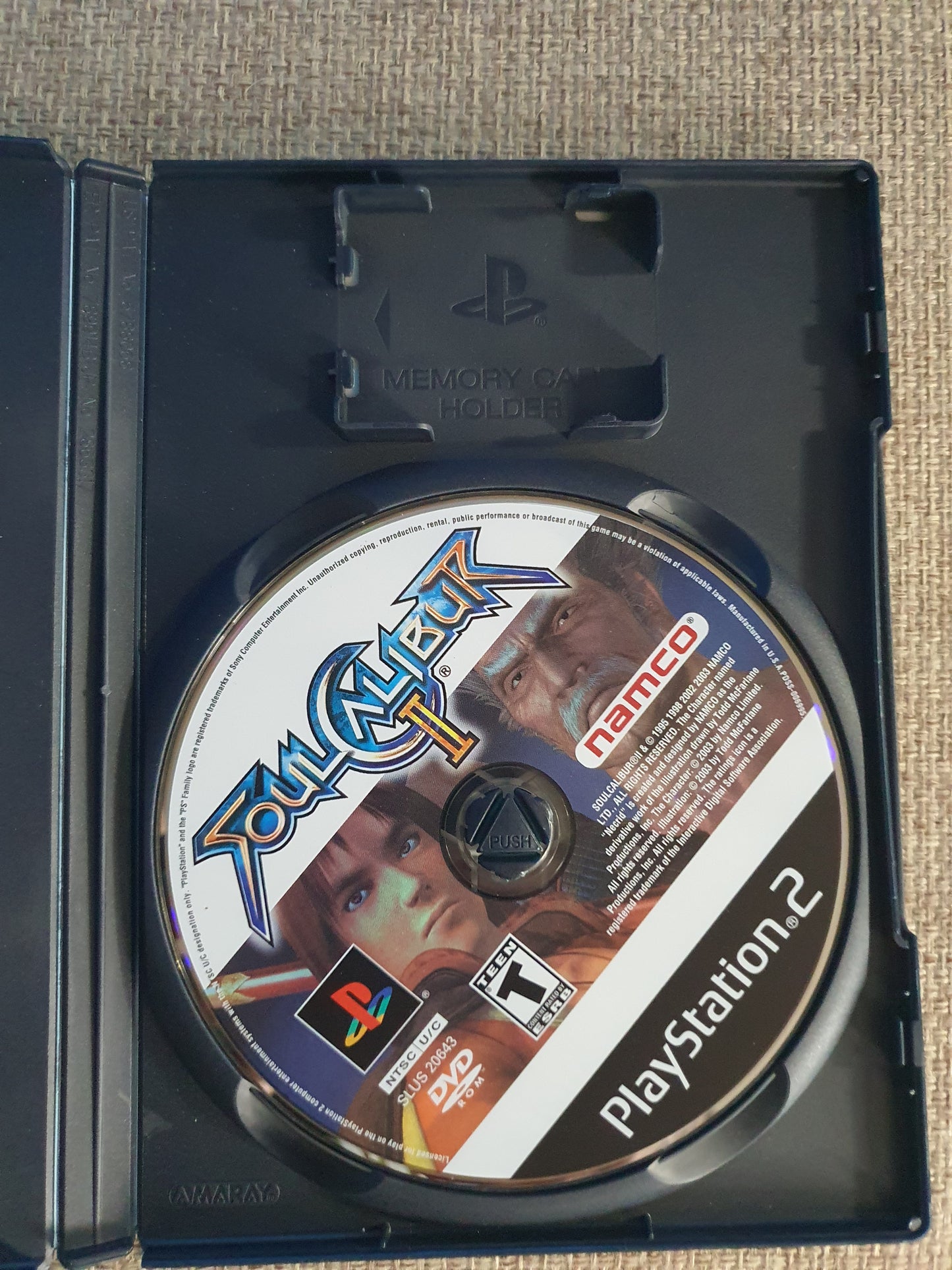 CIB Soul Calibur II (Sony PlayStation 2 PS2, 2003) Very Good