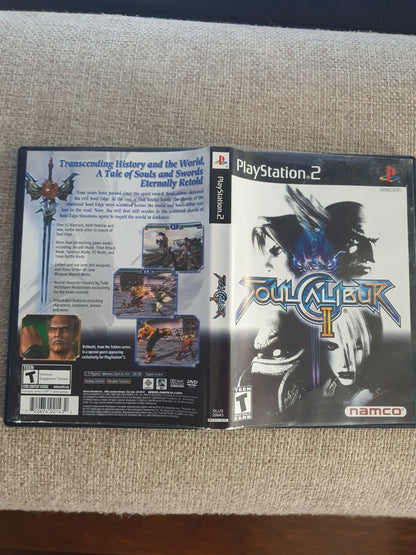 CIB Soul Calibur II (Sony PlayStation 2 PS2, 2003) Very Good