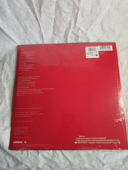 New Arista The Bodyguard Original Soundtrack Vinyl LP Whitney Houston In Shrink