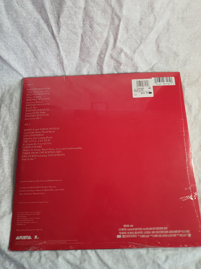 New Arista The Bodyguard Original Soundtrack Vinyl LP Whitney Houston In Shrink