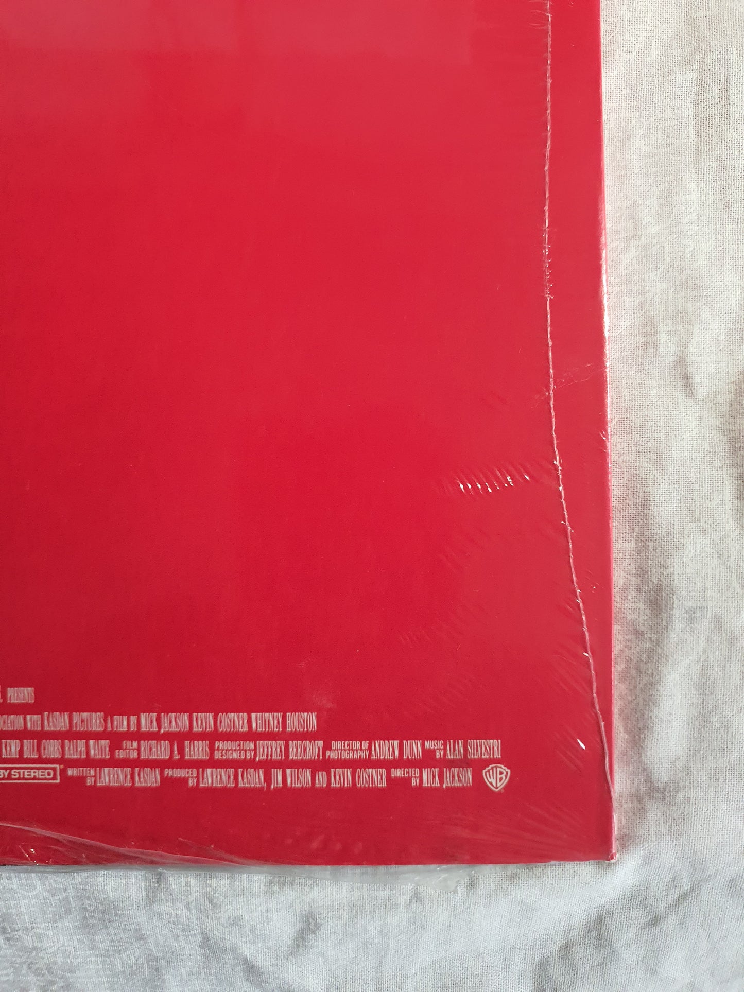 New Arista The Bodyguard Original Soundtrack Vinyl LP Whitney Houston In Shrink