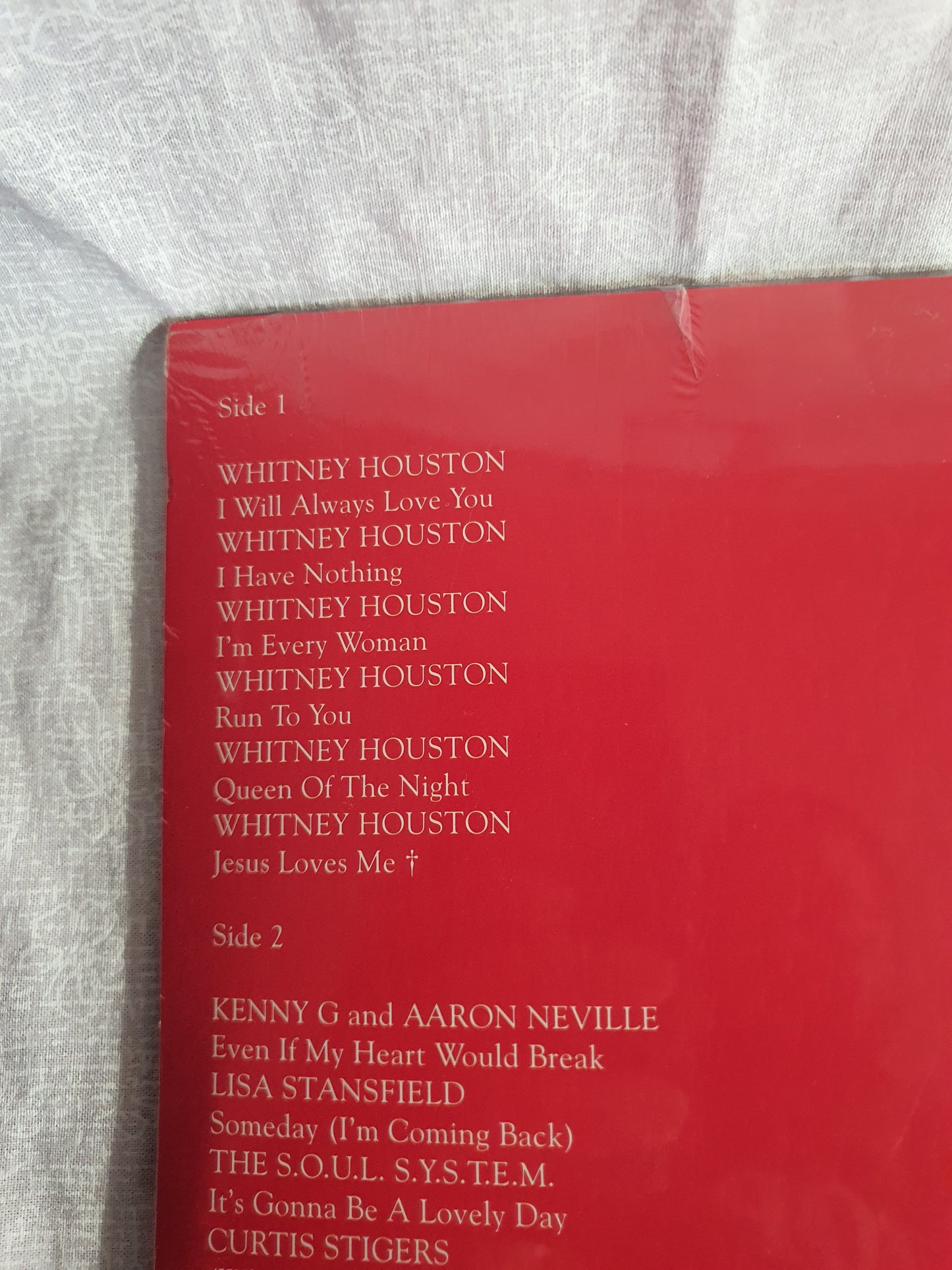 New Arista The Bodyguard Original Soundtrack Vinyl LP Whitney Houston In Shrink