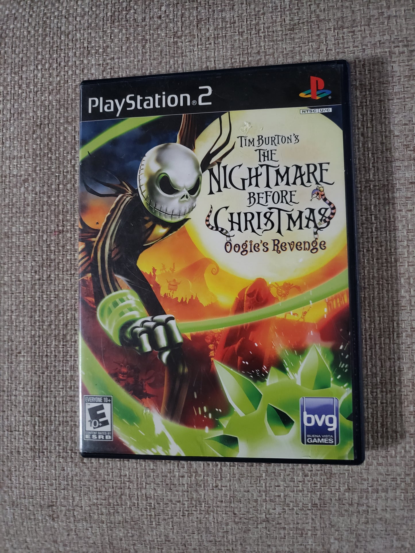 Nightmare Before Christmas: Oogie's Revenge PS2 Sony PlayStation 2 CIB Complete