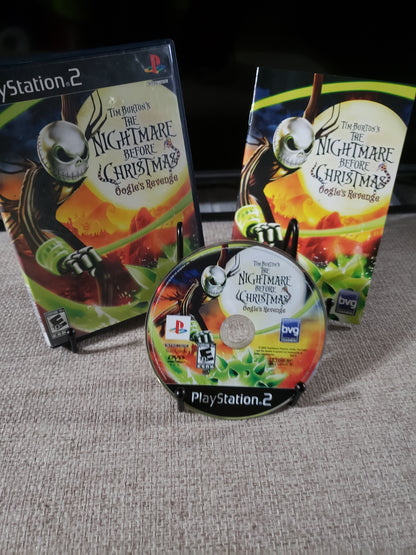 Nightmare Before Christmas: Oogie's Revenge PS2 Sony PlayStation 2 CIB Complete