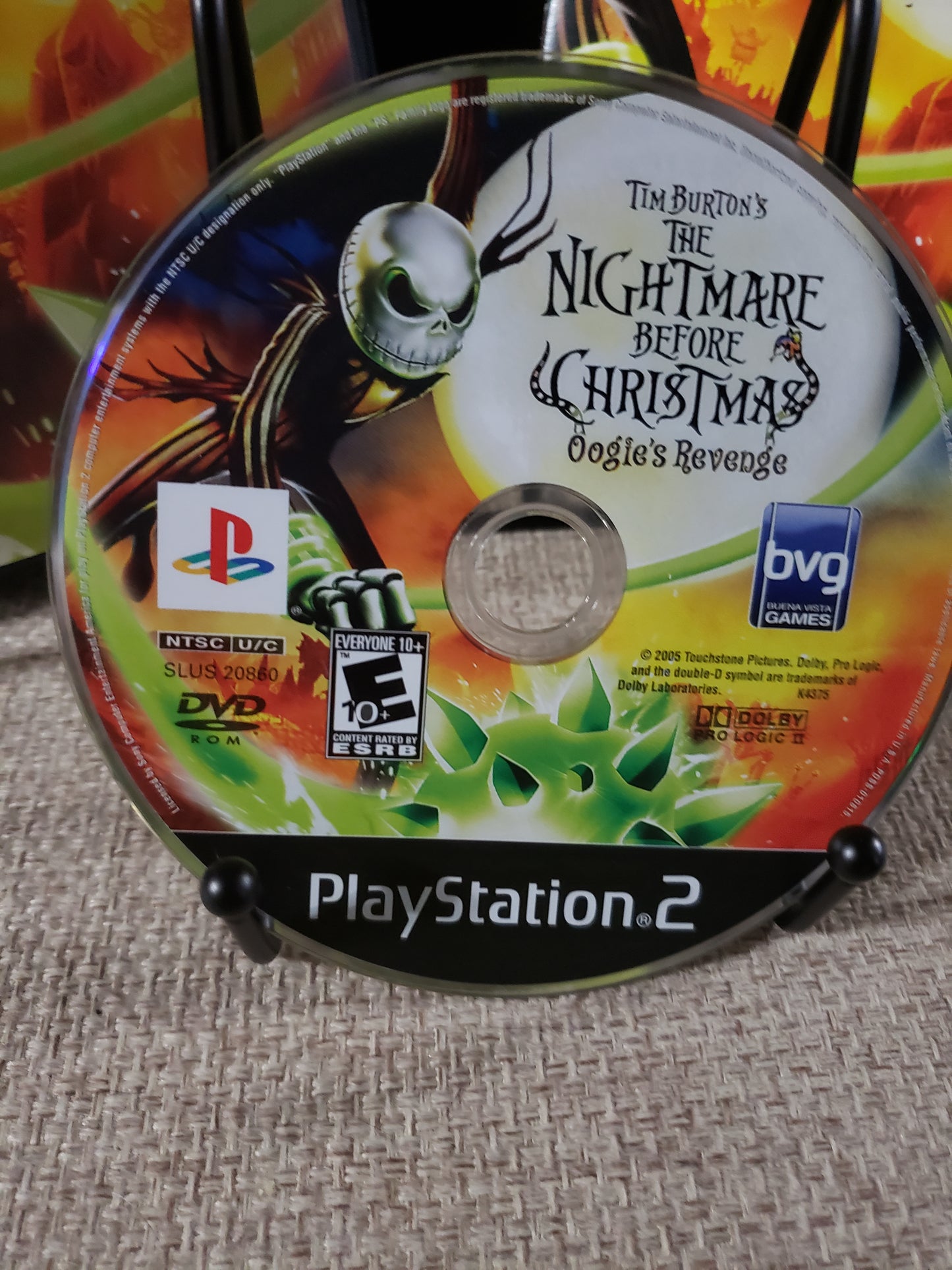 Nightmare Before Christmas: Oogie's Revenge PS2 Sony PlayStation 2 CIB Complete