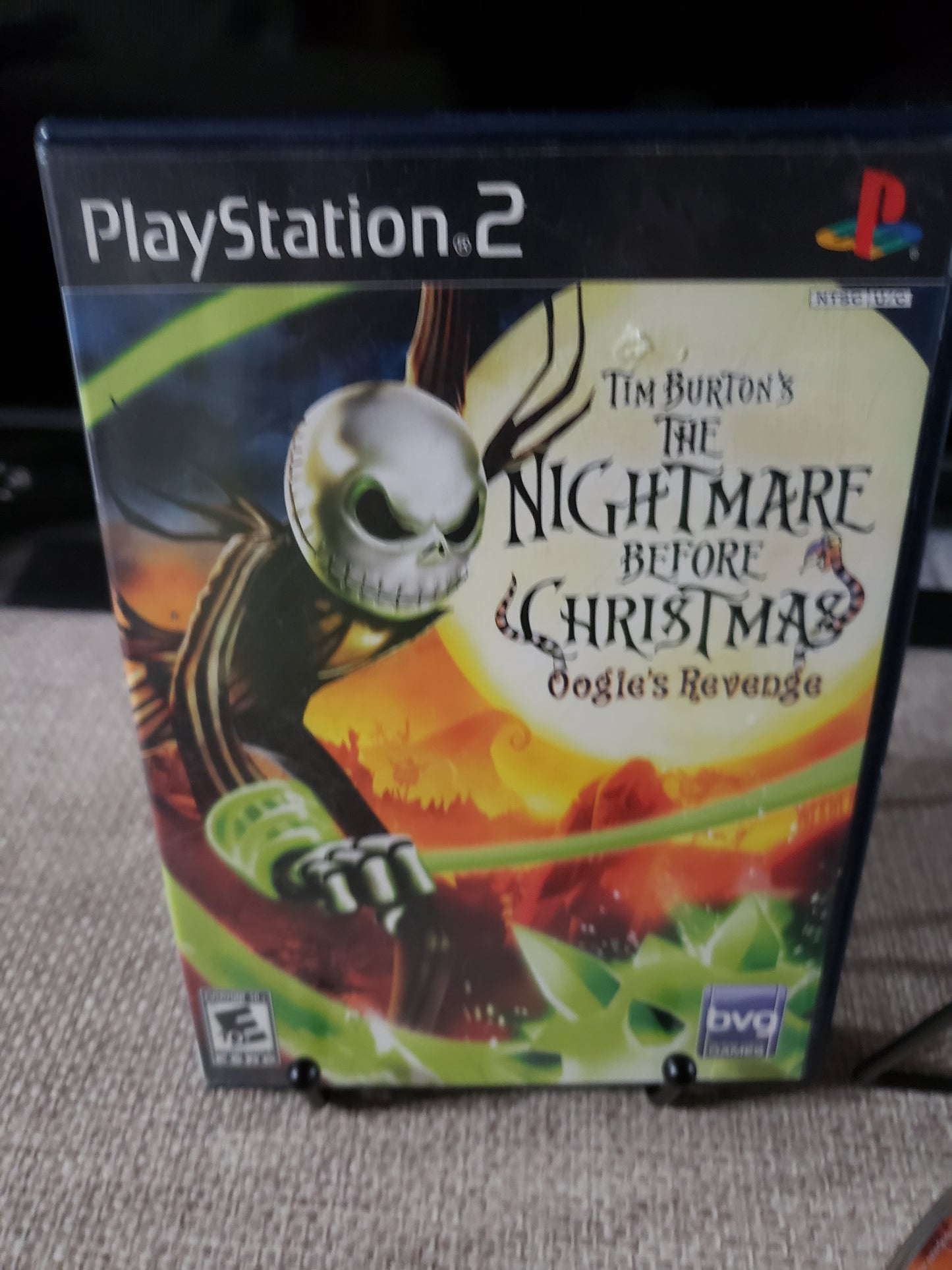 Nightmare Before Christmas: Oogie's Revenge PS2 Sony PlayStation 2 CIB Complete