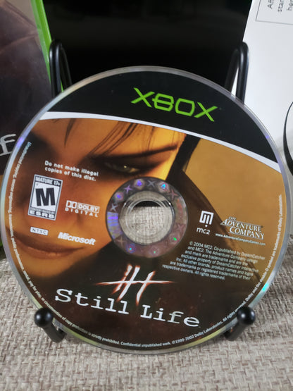 Still Life Crime Scene Do Not Cross (Microsoft Xbox, 2005) Disc Near Mint Tested