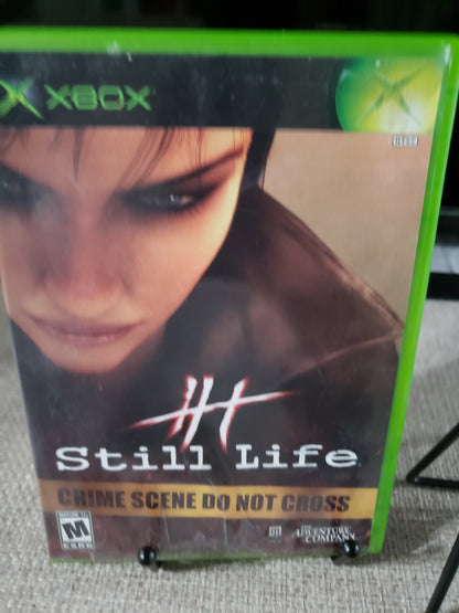 Still Life Crime Scene Do Not Cross (Microsoft Xbox, 2005) Disc Near Mint Tested
