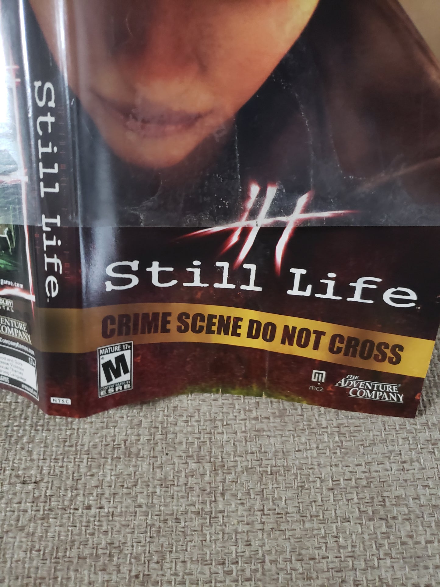 Still Life Crime Scene Do Not Cross (Microsoft Xbox, 2005) Disc Near Mint Tested