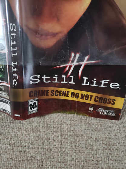 Still Life Crime Scene Do Not Cross (Microsoft Xbox, 2005) Disc Near Mint Tested