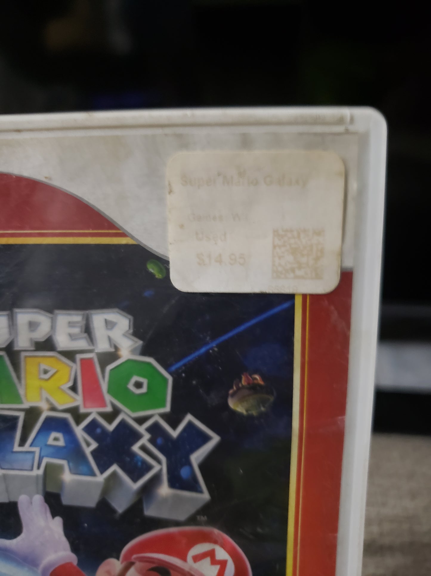 Super Mario Galaxy Game (Nintendo Wii, 2007) With Inserts Disc Good Tested