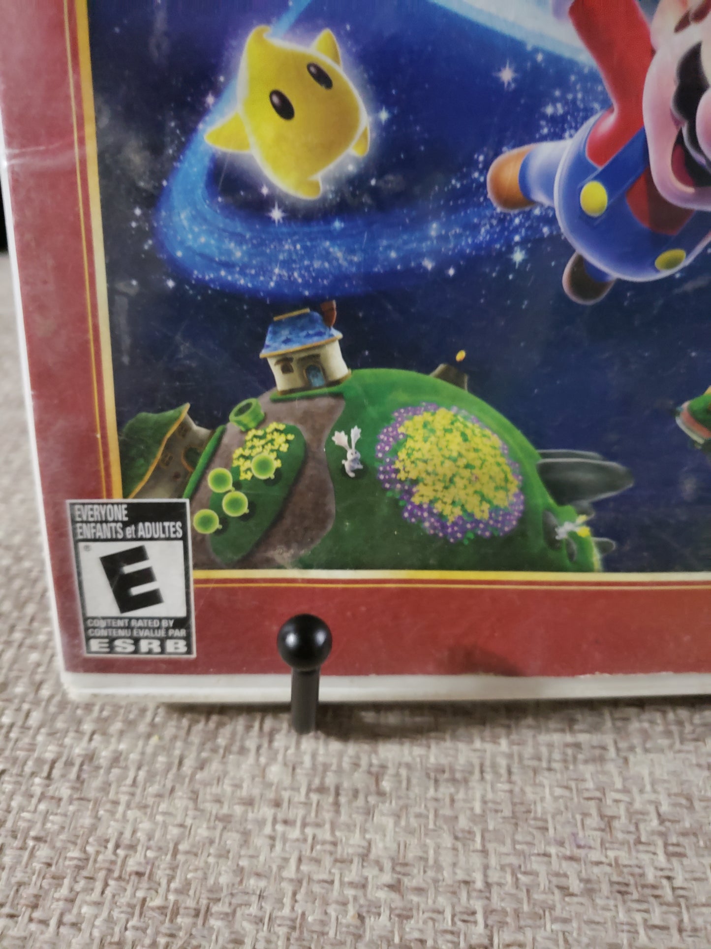 Super Mario Galaxy Game (Nintendo Wii, 2007) With Inserts Disc Good Tested