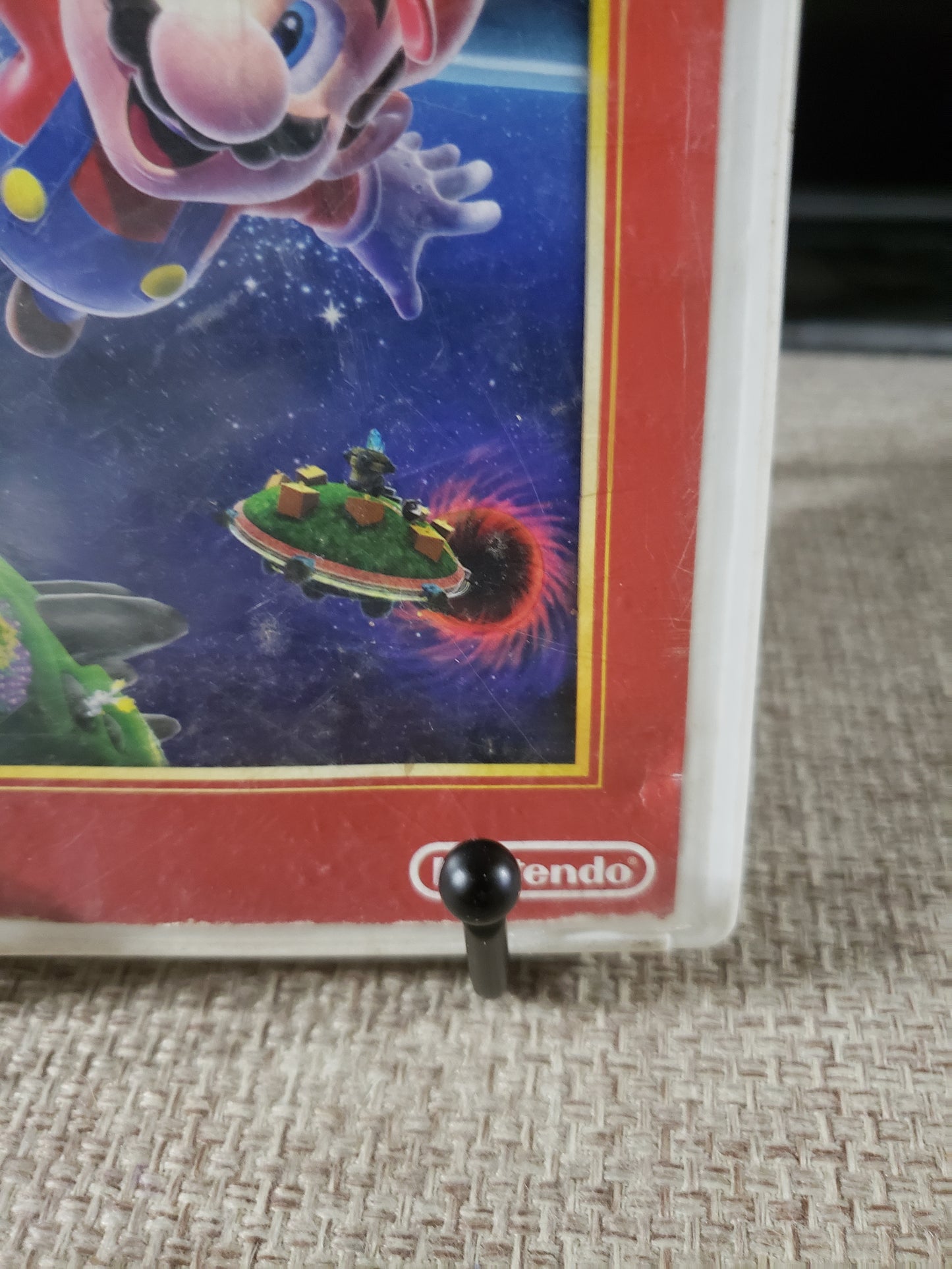 Super Mario Galaxy Game (Nintendo Wii, 2007) With Inserts Disc Good Tested