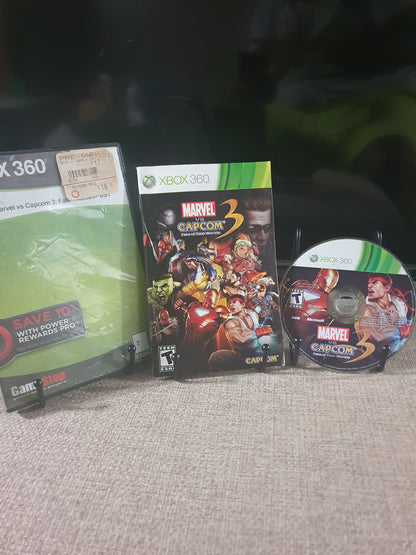 Marvel vs. Capcom 3: Fate of Two Worlds (Microsoft Xbox 360, 2011) Disc Good