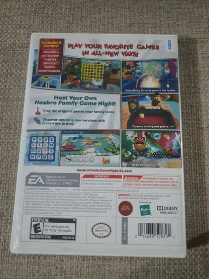 Hasbro Family Game Night (Nintendo Wii, 2008)