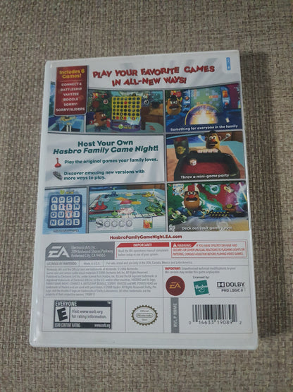 Hasbro Family Game Night (Nintendo Wii, 2008)
