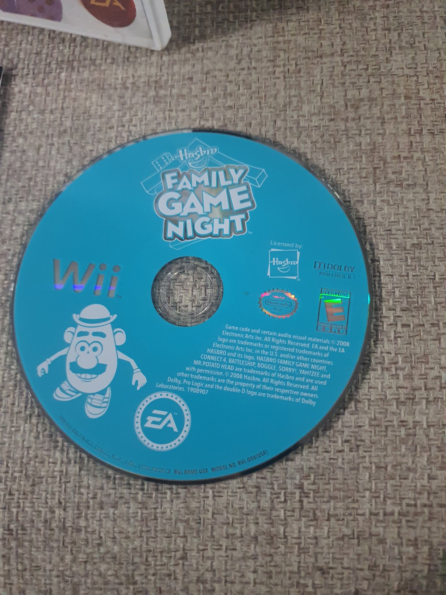 Hasbro Family Game Night (Nintendo Wii, 2008)