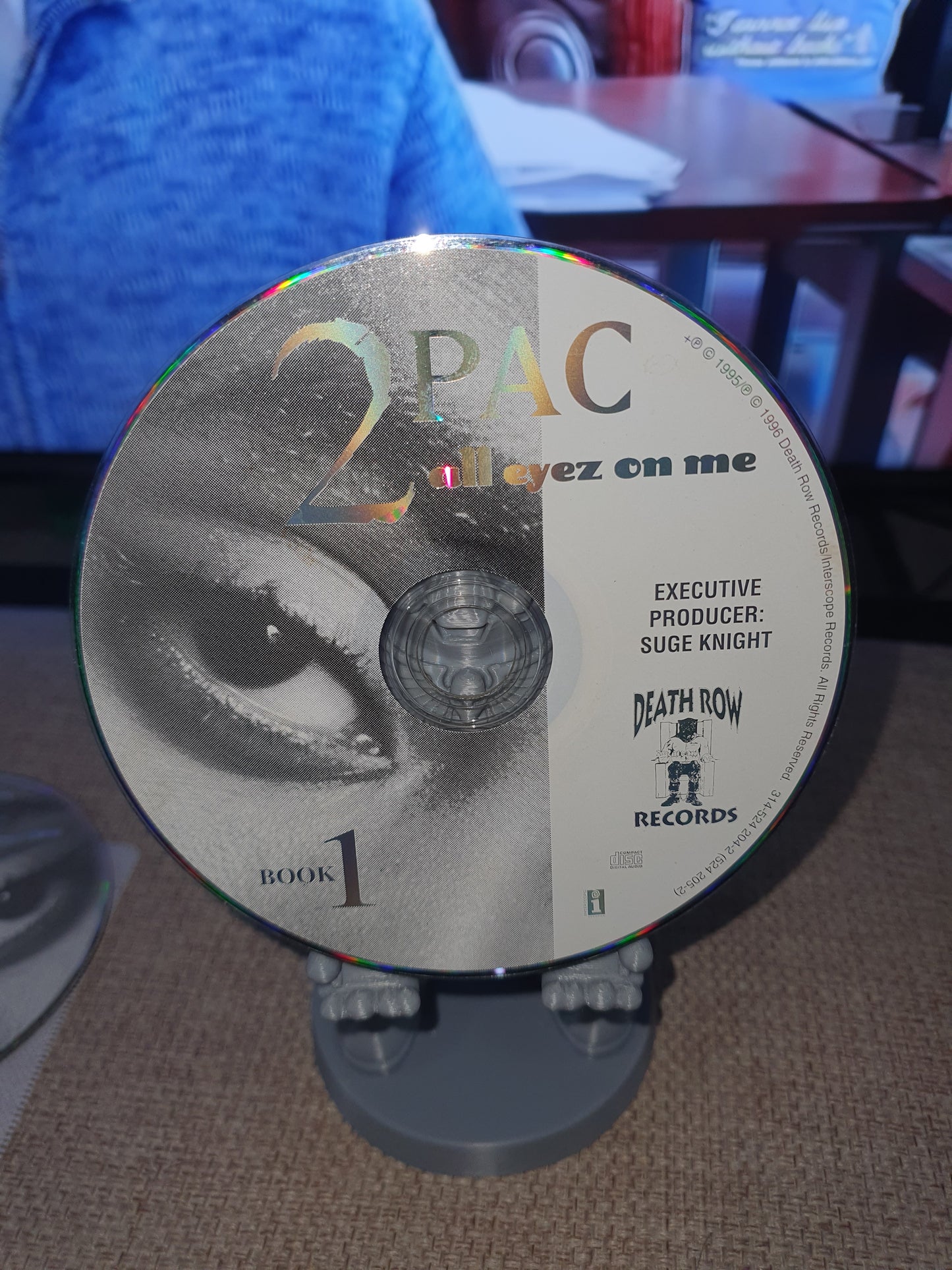 Tupac 2Pac All Eyez On Me CD Album 1995/1996 Death Row Records Hip Hop Rap