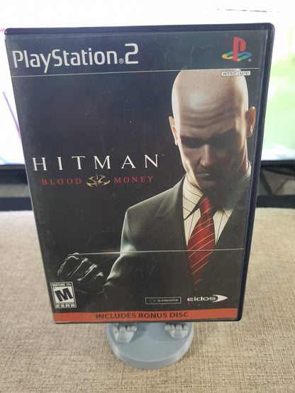 Hitman: Blood Money PS2 (Sony PlayStation 2, 2006) Disc Very Good Tested