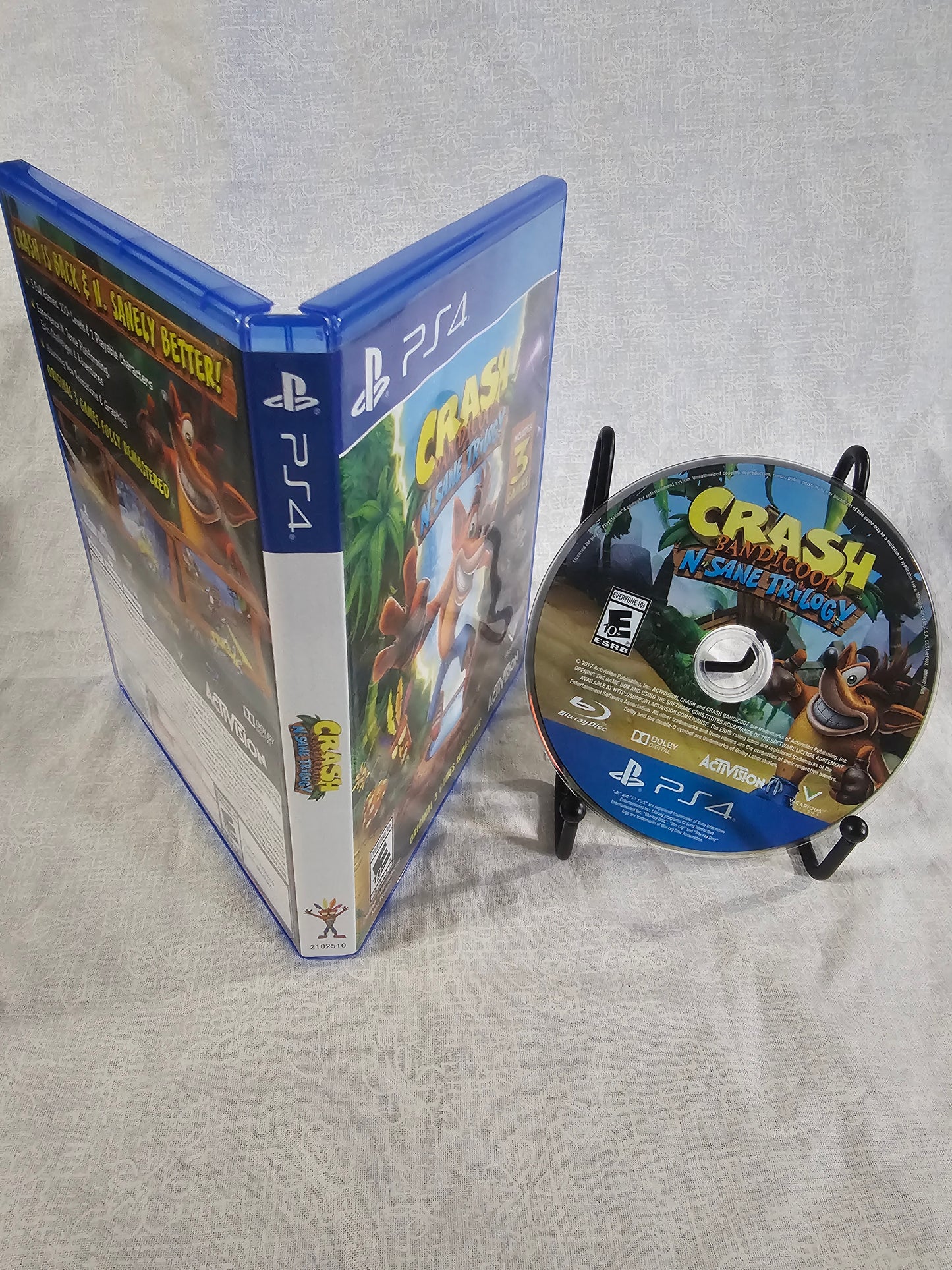 Crash Bandicoot N Sane Trilogy PlayStation 4, 2017 Complete Near Mint CUSA-07402