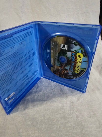 Crash Bandicoot N Sane Trilogy PlayStation 4, 2017 Complete Near Mint CUSA-07402
