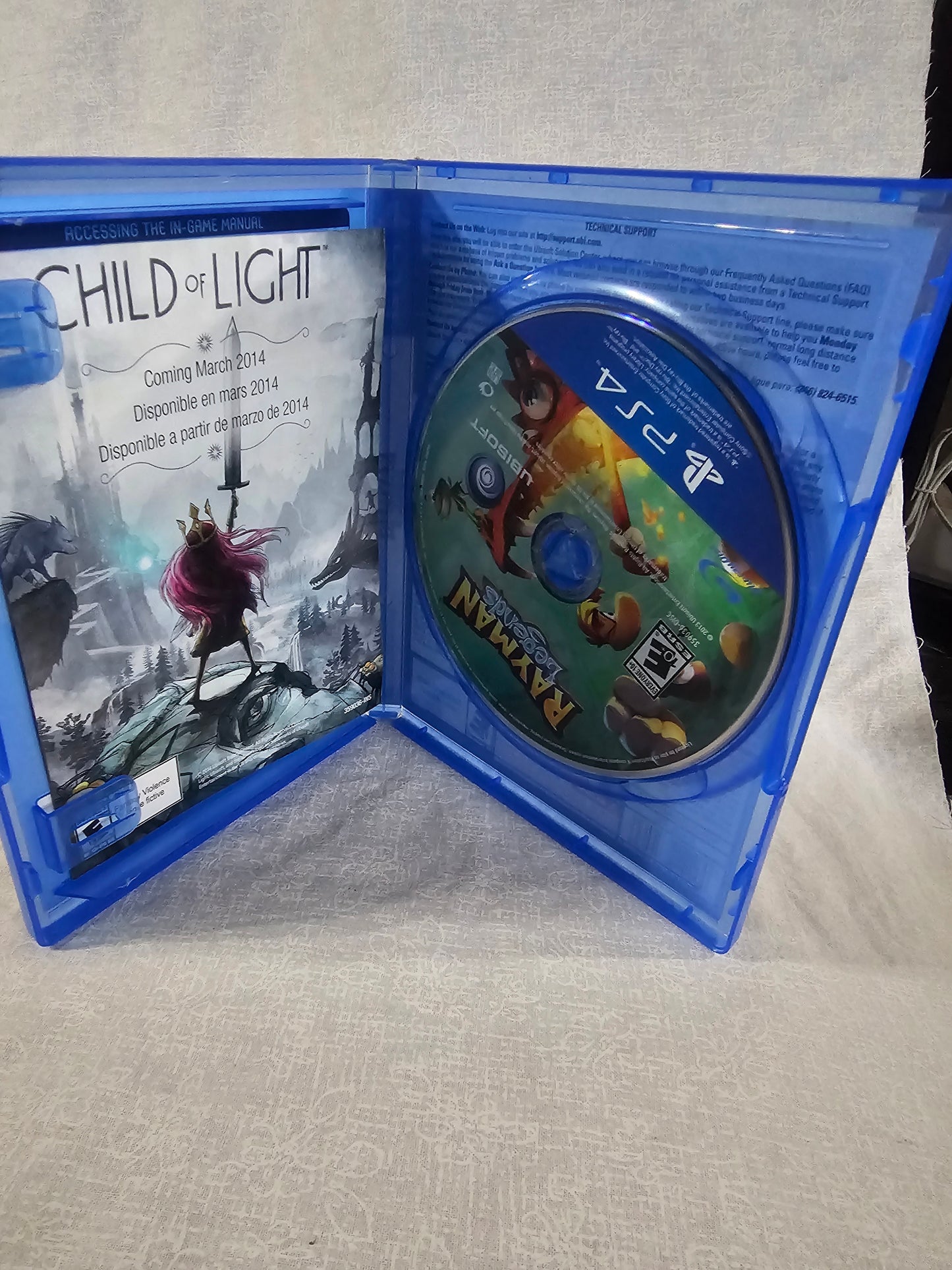 Rayman Legends (Sony PlayStation 4, 2014) CIB Complete Mint