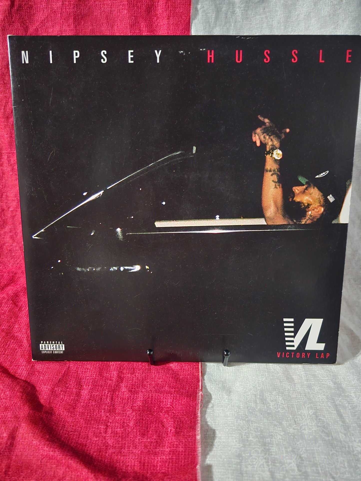 Victory Lap by Nipsey hussle (Vinyl, Atlantic) Near Mint NM/NM Yellow 12" LP