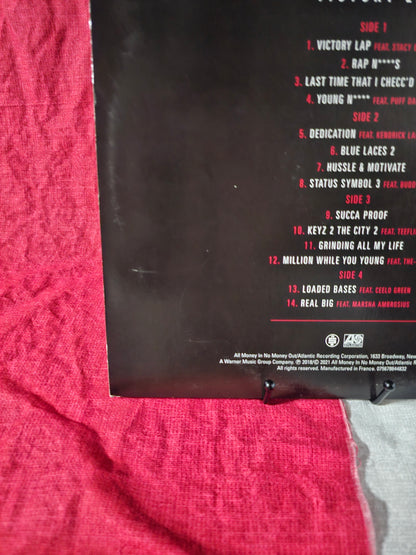 Victory Lap by Nipsey hussle (Vinyl, Atlantic) Near Mint NM/NM Yellow 12" LP