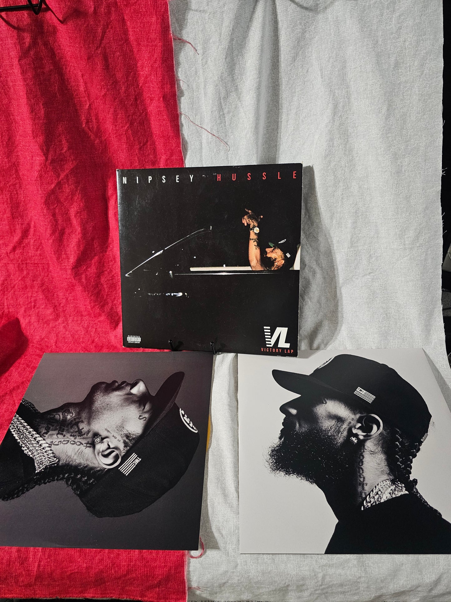 Victory Lap by Nipsey hussle (Vinyl, Atlantic) Near Mint NM/NM Yellow 12" LP