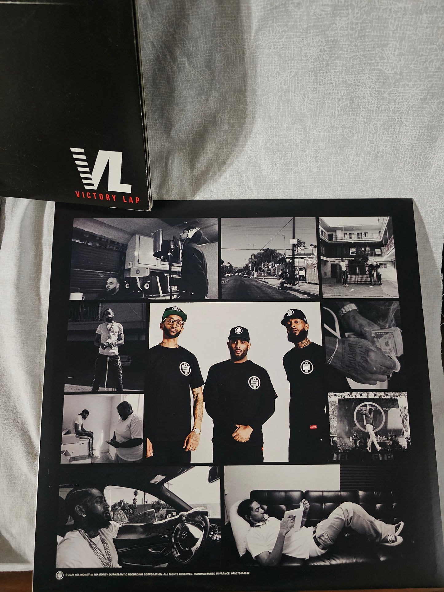 Victory Lap by Nipsey hussle (Vinyl, Atlantic) Near Mint NM/NM Yellow 12" LP