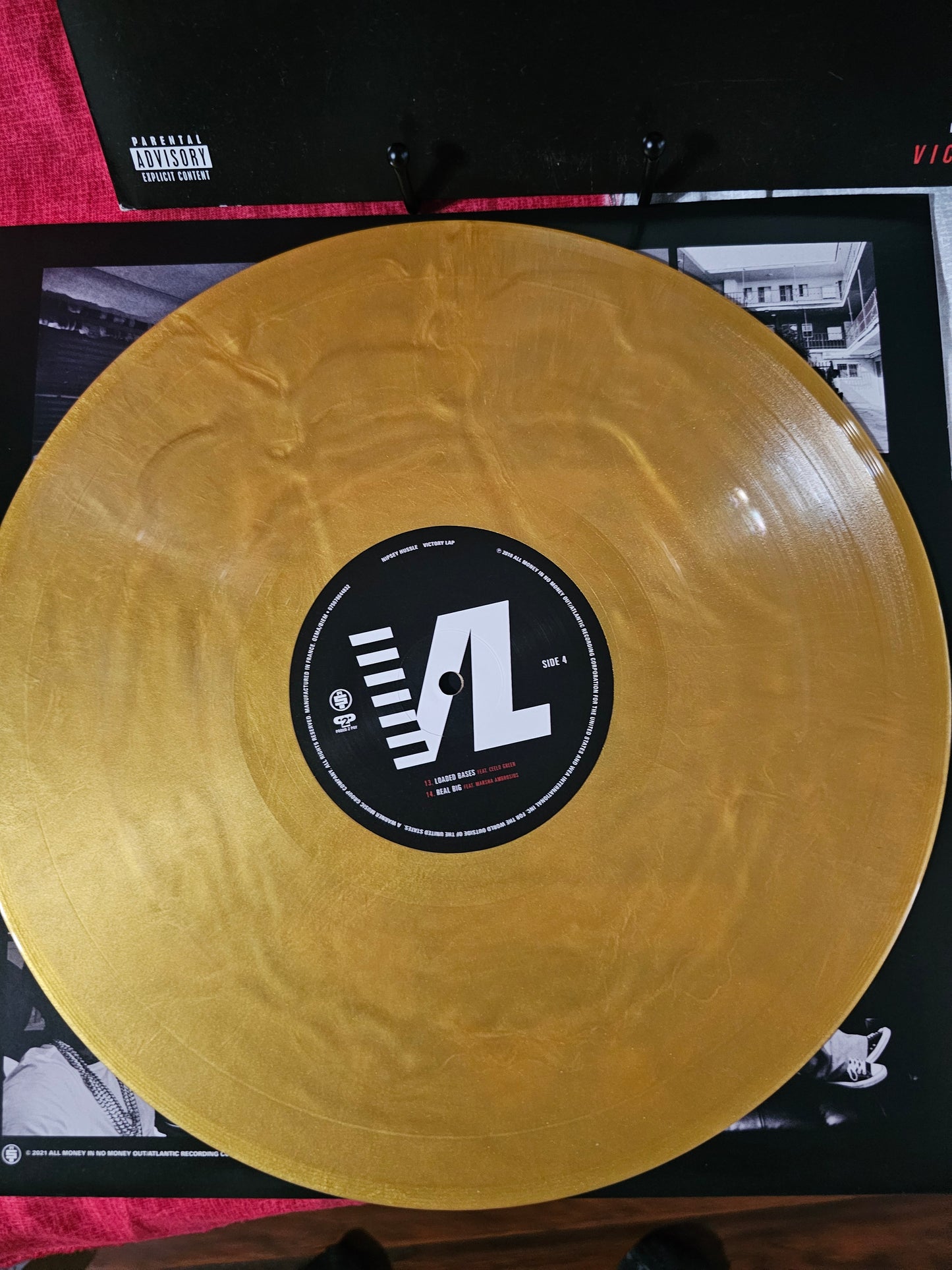 Victory Lap by Nipsey hussle (Vinyl, Atlantic) Near Mint NM/NM Yellow 12" LP