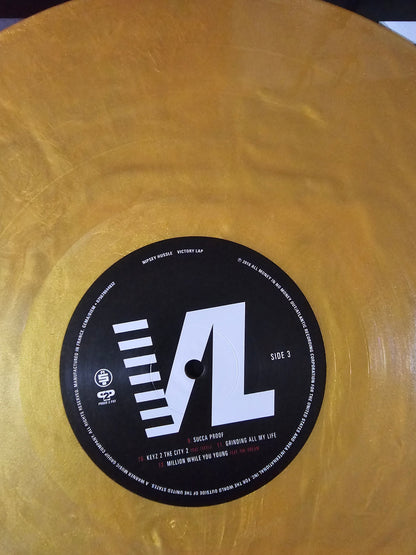 Victory Lap by Nipsey hussle (Vinyl, Atlantic) Near Mint NM/NM Yellow 12" LP
