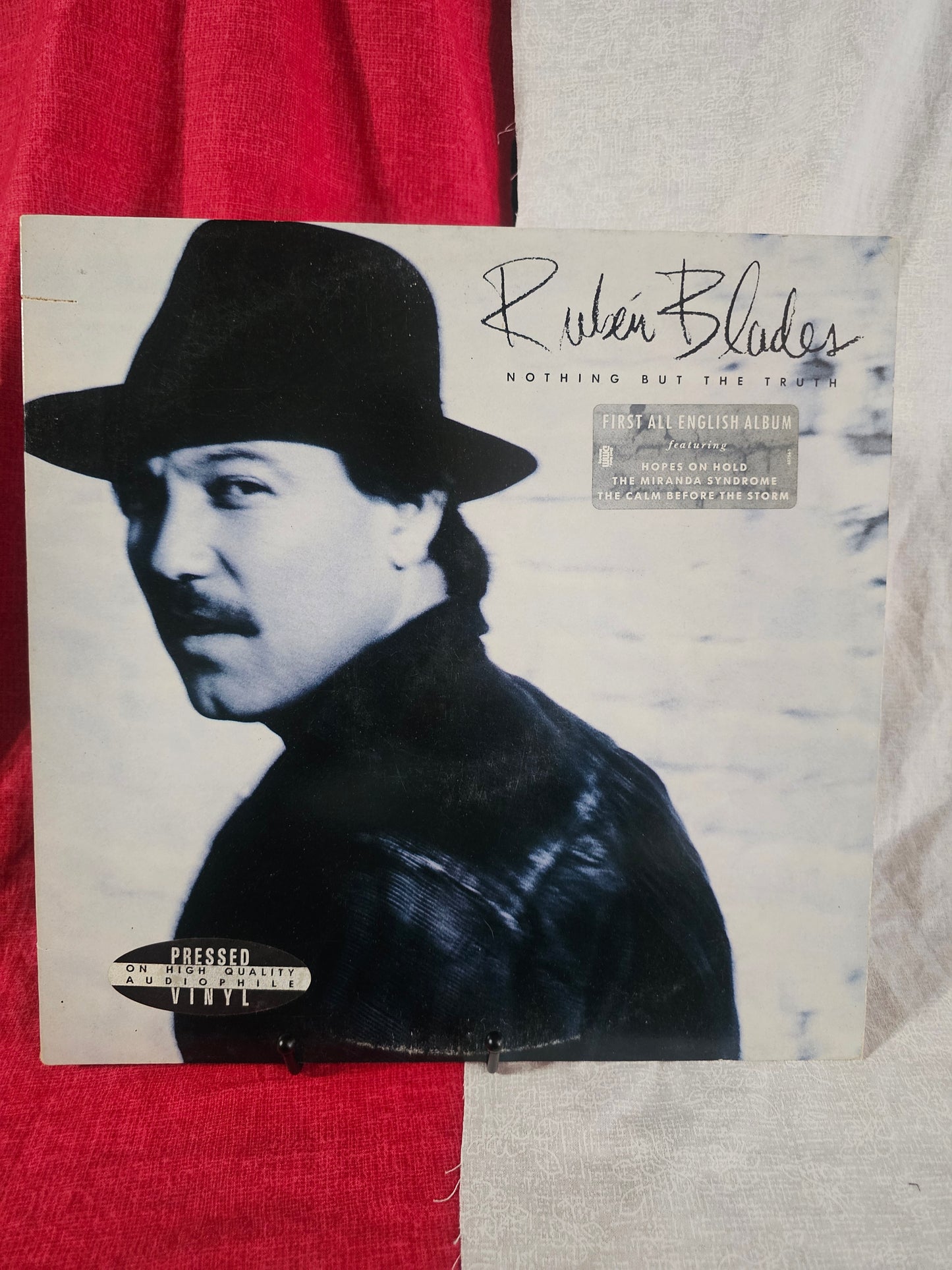 RUBEN BLADES: nothing but the truth ELEKTRA 12" LP 33 RPM VG/VG 60754-1 Vinyl