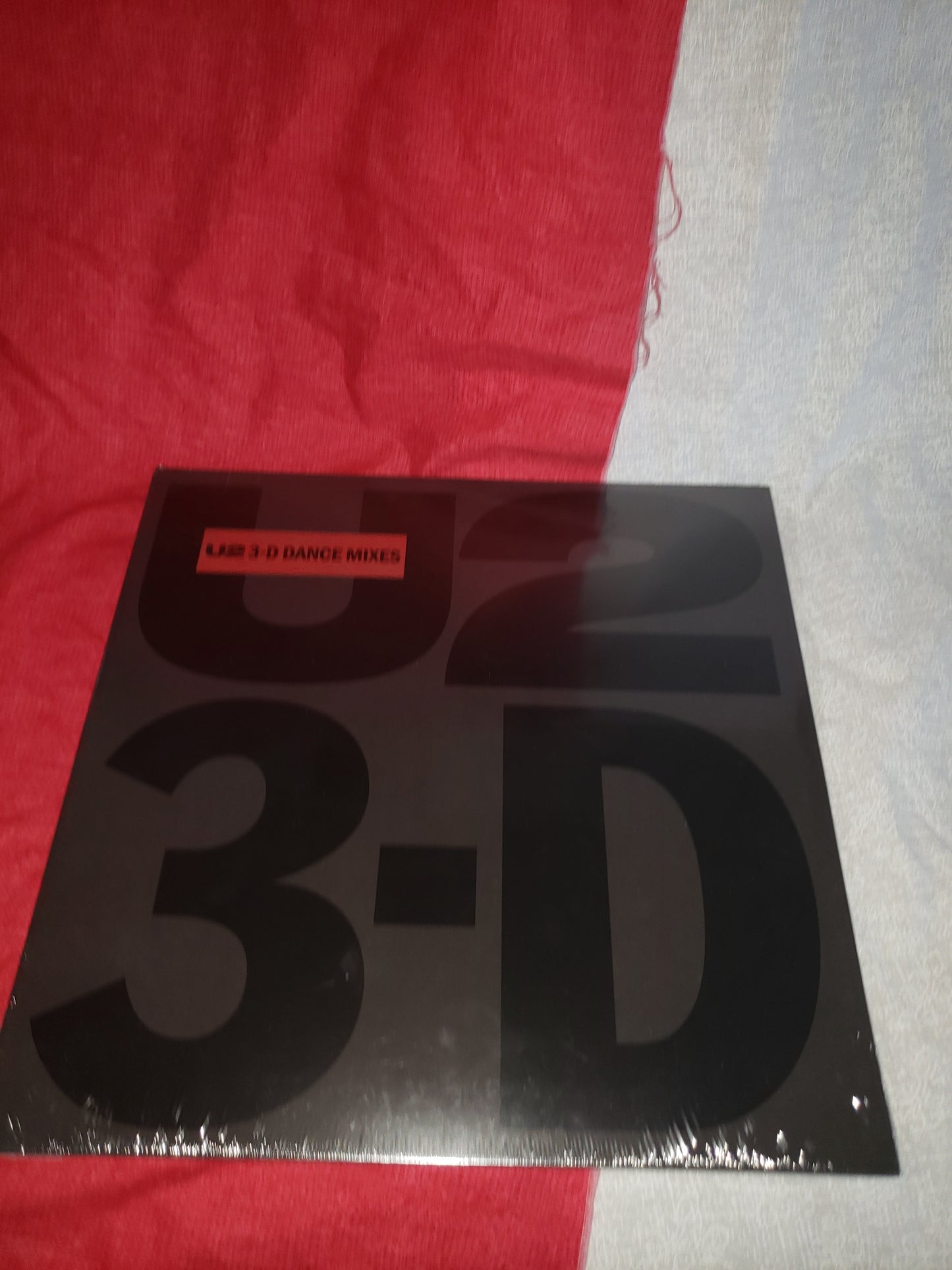 U2 3-D Dance Mixes God Desire C/W Love Comes To Town 12 Vinyl Fan Club Exclusive