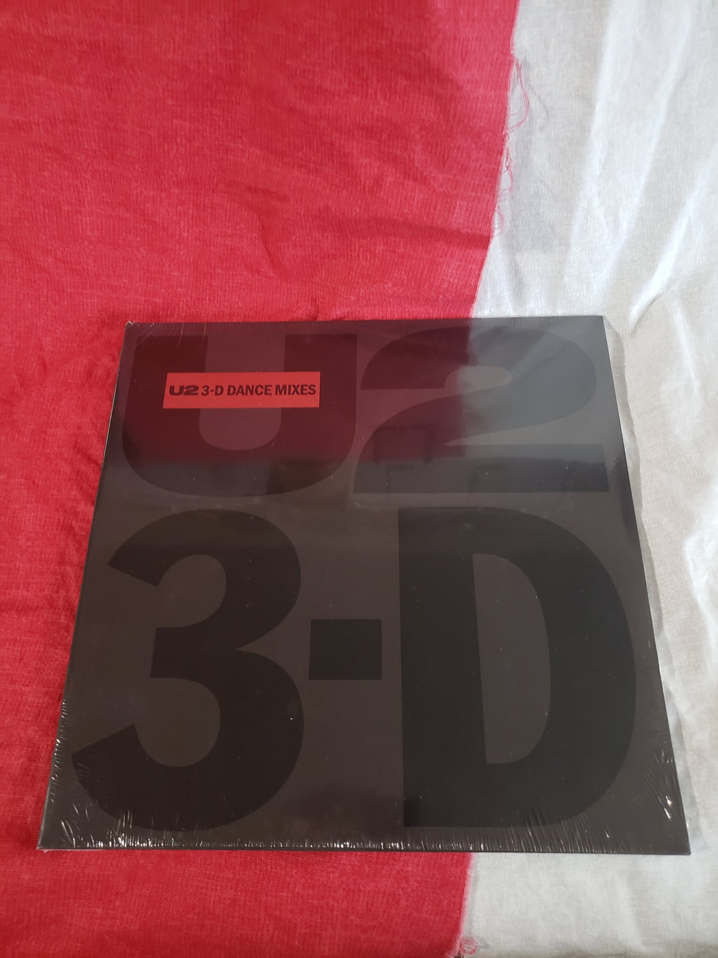 U2 3-D Dance Mixes God Desire C/W Love Comes To Town 12 Vinyl Fan Club Exclusive