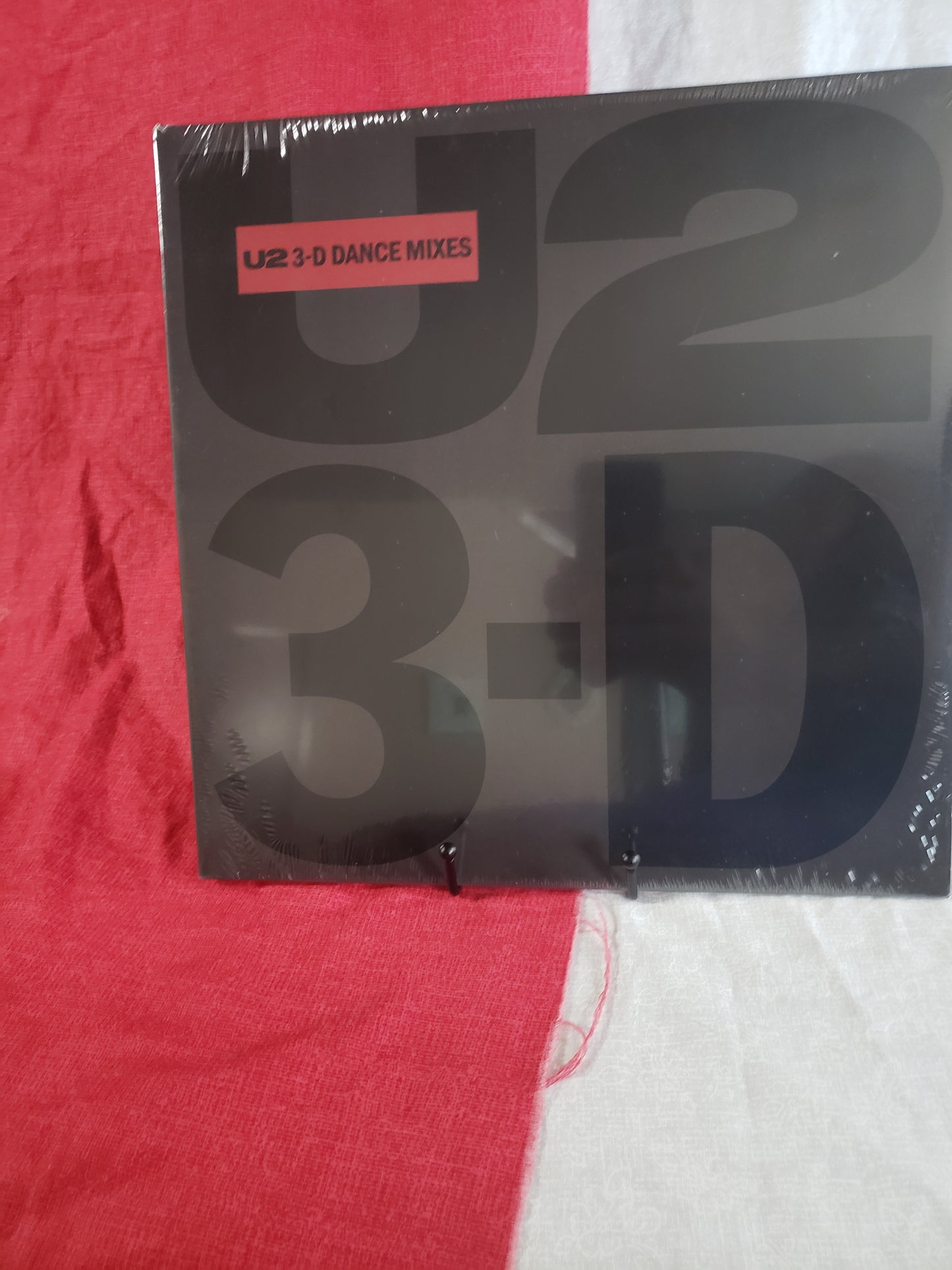U2 3-D Dance Mixes God Desire C/W Love Comes To Town 12 Vinyl Fan Club Exclusive