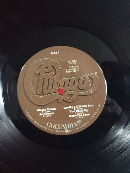 CHICAGO X 1976 Columbia GF LP PC 34200 EX/EX w/sleeve & lyric insert