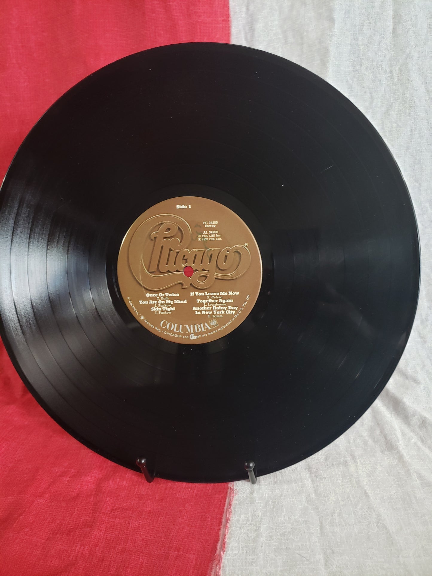 CHICAGO X 1976 Columbia GF LP PC 34200 EX/EX w/sleeve & lyric insert