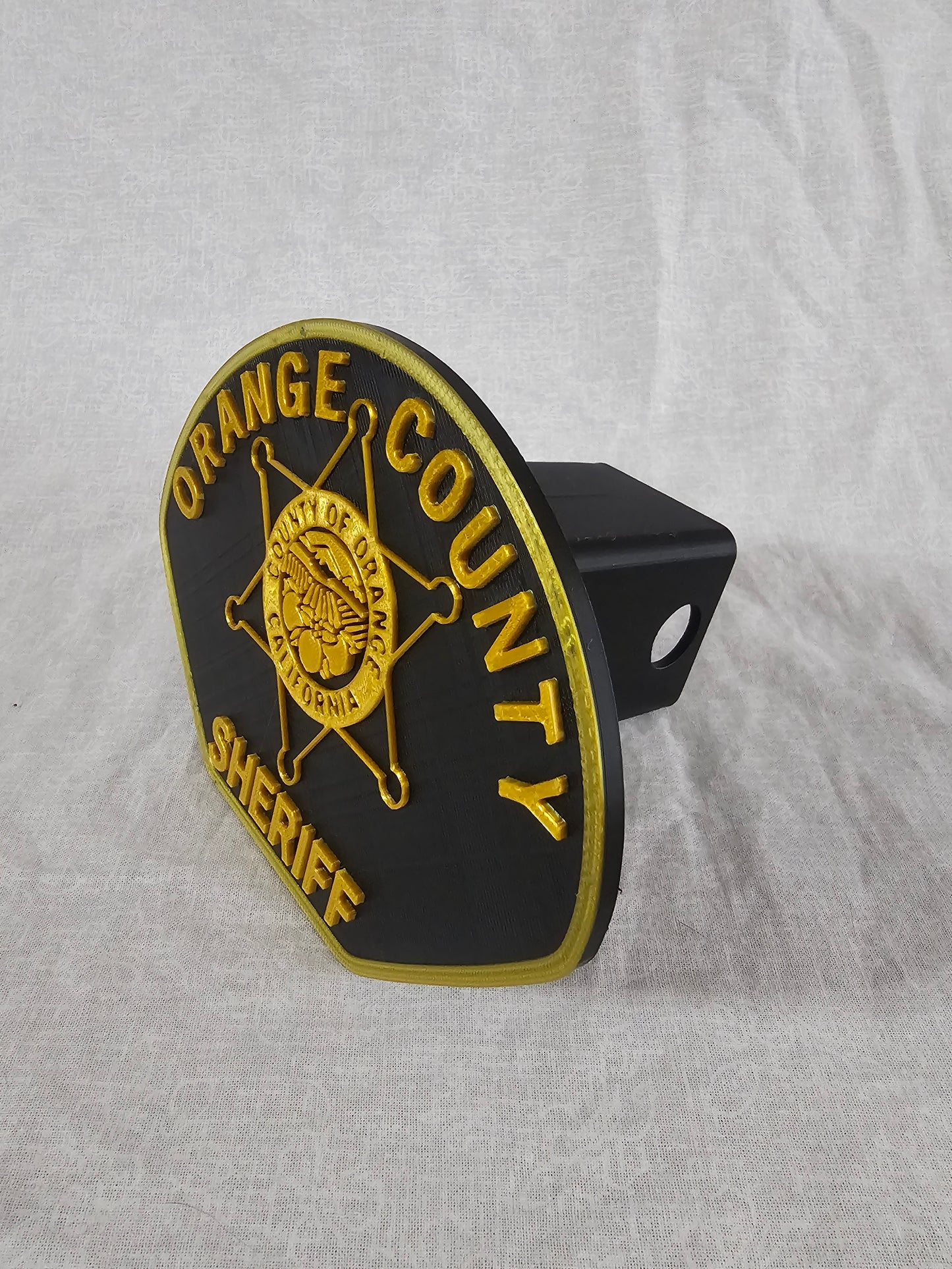 Orange County Truck Cover Plug Cap Tow Hitch 2" Receiver Ford Chevy Ram Toyota Nissan Dodge Jeep Compatible
