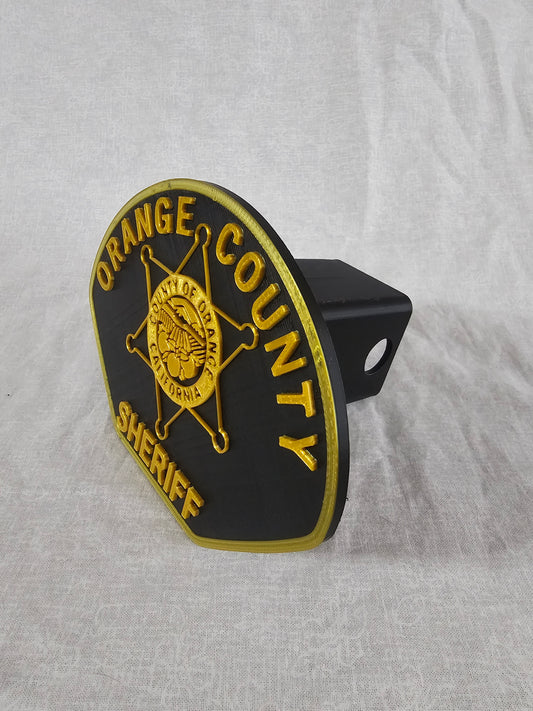 Orange County Truck Cover Plug Cap Tow Hitch 2" Receiver Ford Chevy Ram Toyota Nissan Dodge Jeep Compatible