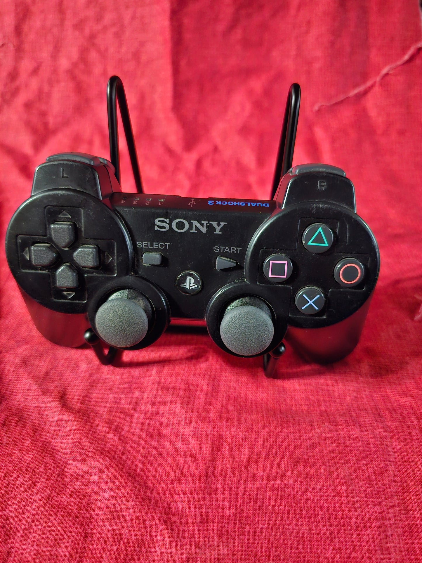 Sony Playstation 3 PS3 Sixaxis Controller Black Genuine CECHZC1U