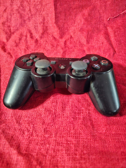 Sony Playstation 3 PS3 Sixaxis Controller Black Genuine CECHZC1U