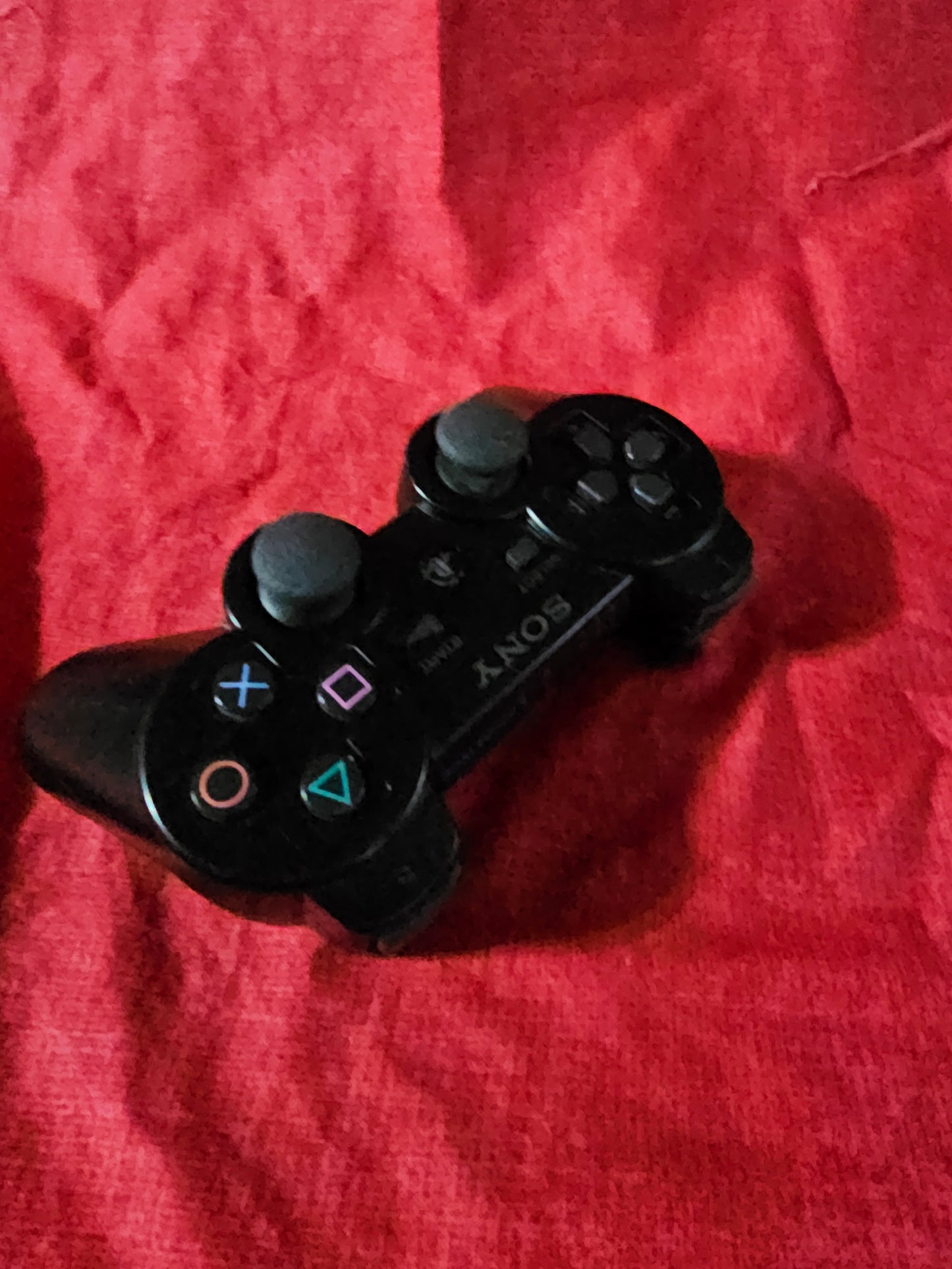 Sony Playstation 3 PS3 Sixaxis Controller Black Genuine CECHZC1U