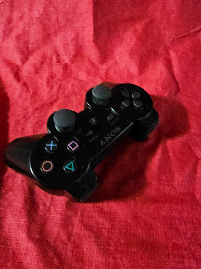 Sony Playstation 3 PS3 Sixaxis Controller Black Genuine CECHZC1U