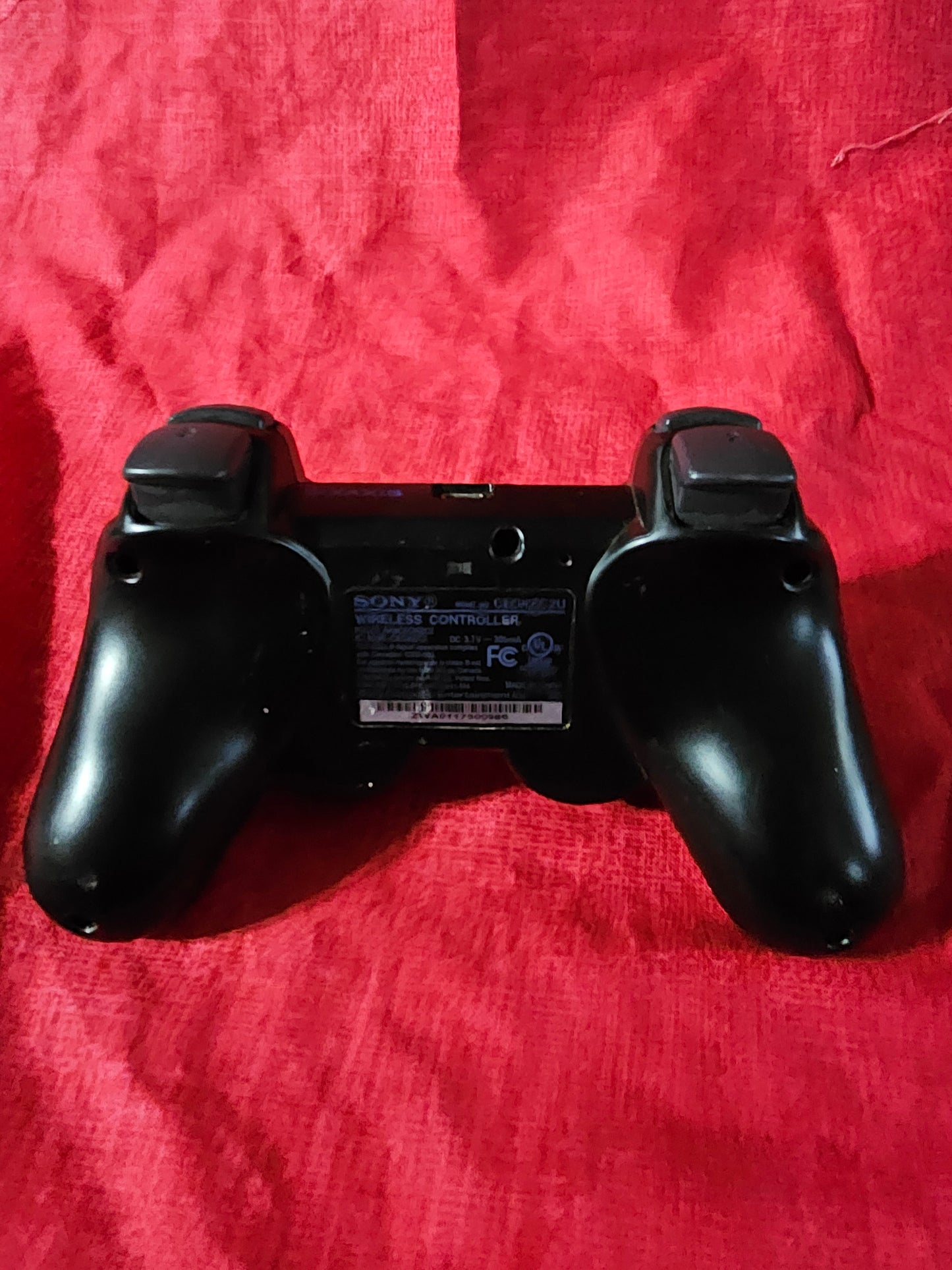 Sony Playstation 3 PS3 Sixaxis Controller Black Genuine CECHZC1U