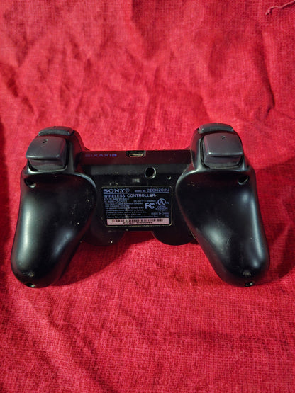 Sony Playstation 3 PS3 Sixaxis Controller Black Genuine CECHZC1U