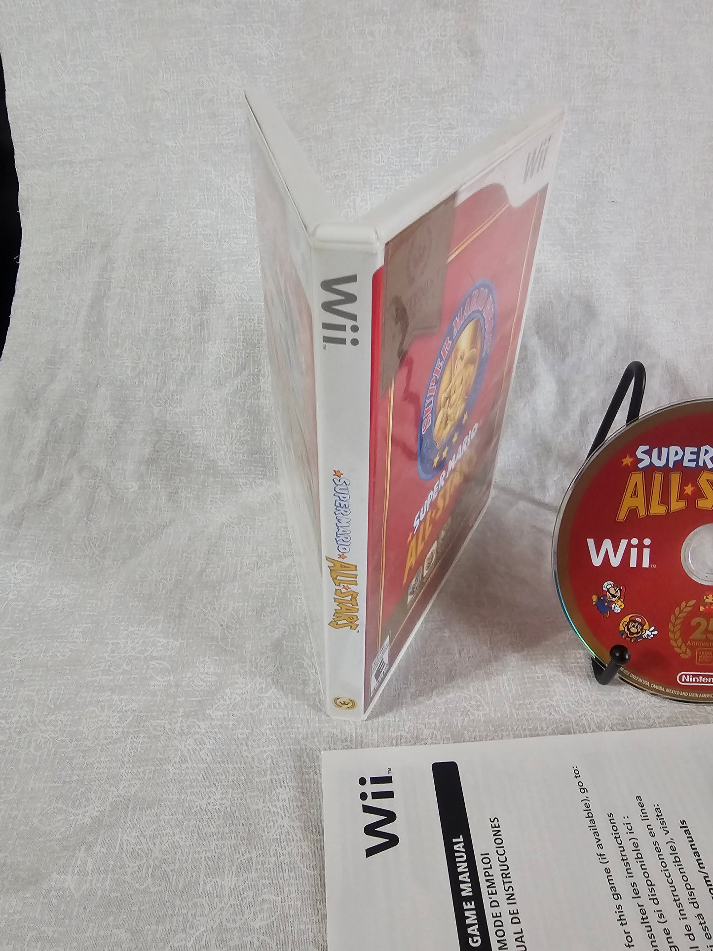 SUPER MARIO All-STARS Nintendo Selects Wii Game in Case Tested Complete CIB NM