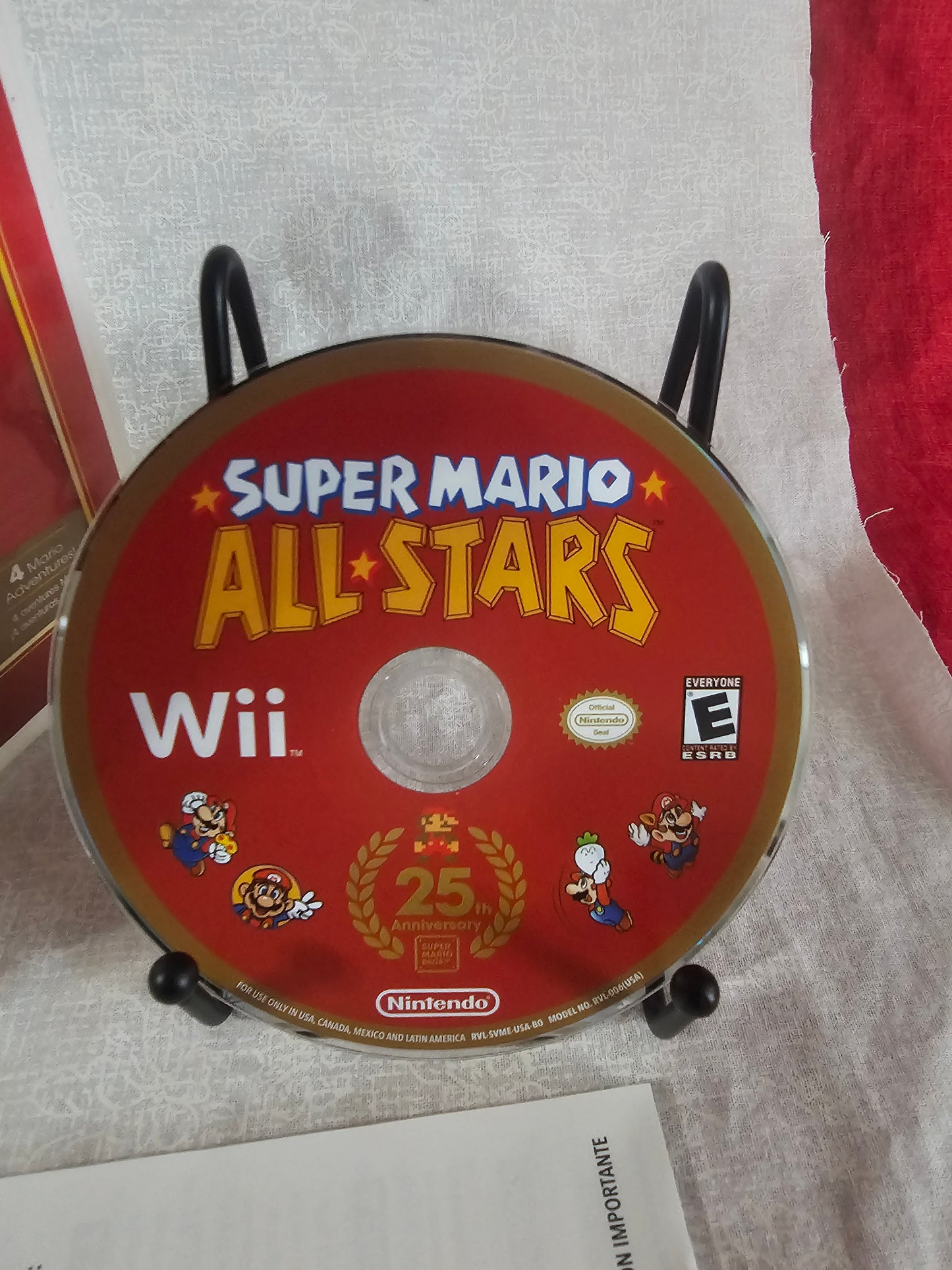 SUPER MARIO All-STARS Nintendo Selects Wii Game in Case Tested Complete CIB NM