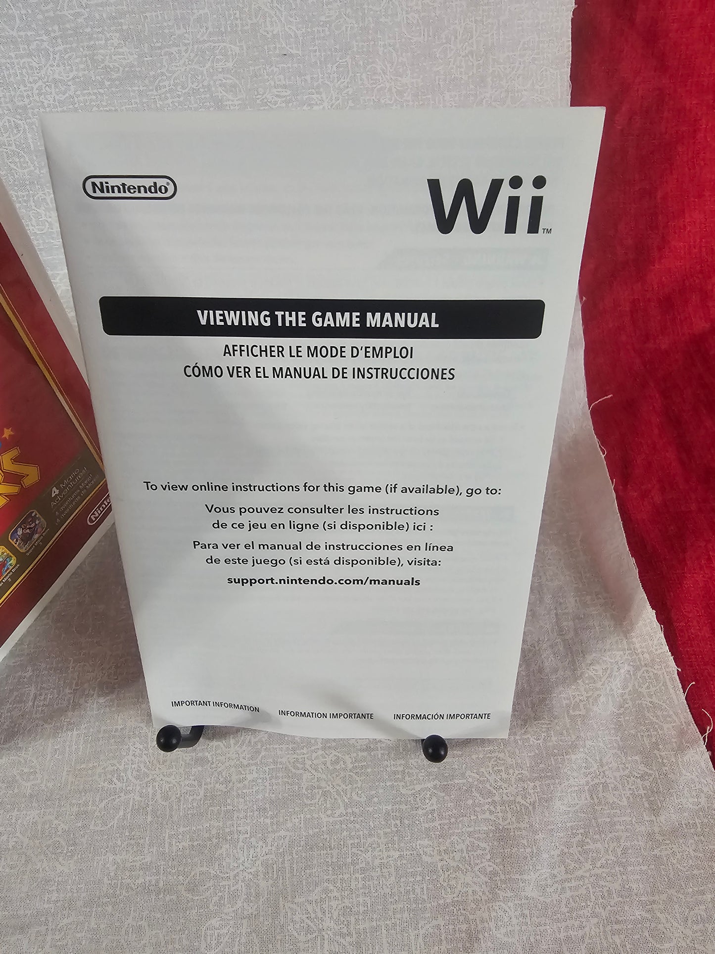 SUPER MARIO All-STARS Nintendo Selects Wii Game in Case Tested Complete CIB NM