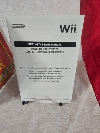 SUPER MARIO All-STARS Nintendo Selects Wii Game in Case Tested Complete CIB NM